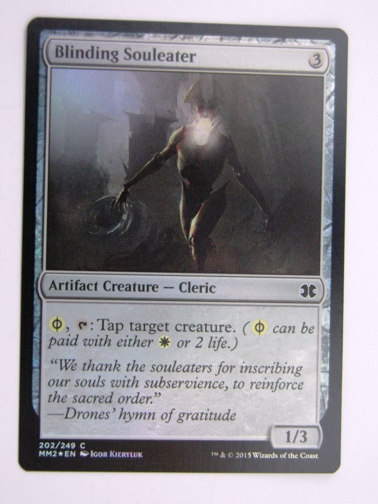 MTG MODERN MASTERS TWO FOIL: BLINDING SOULEATER # 27J74