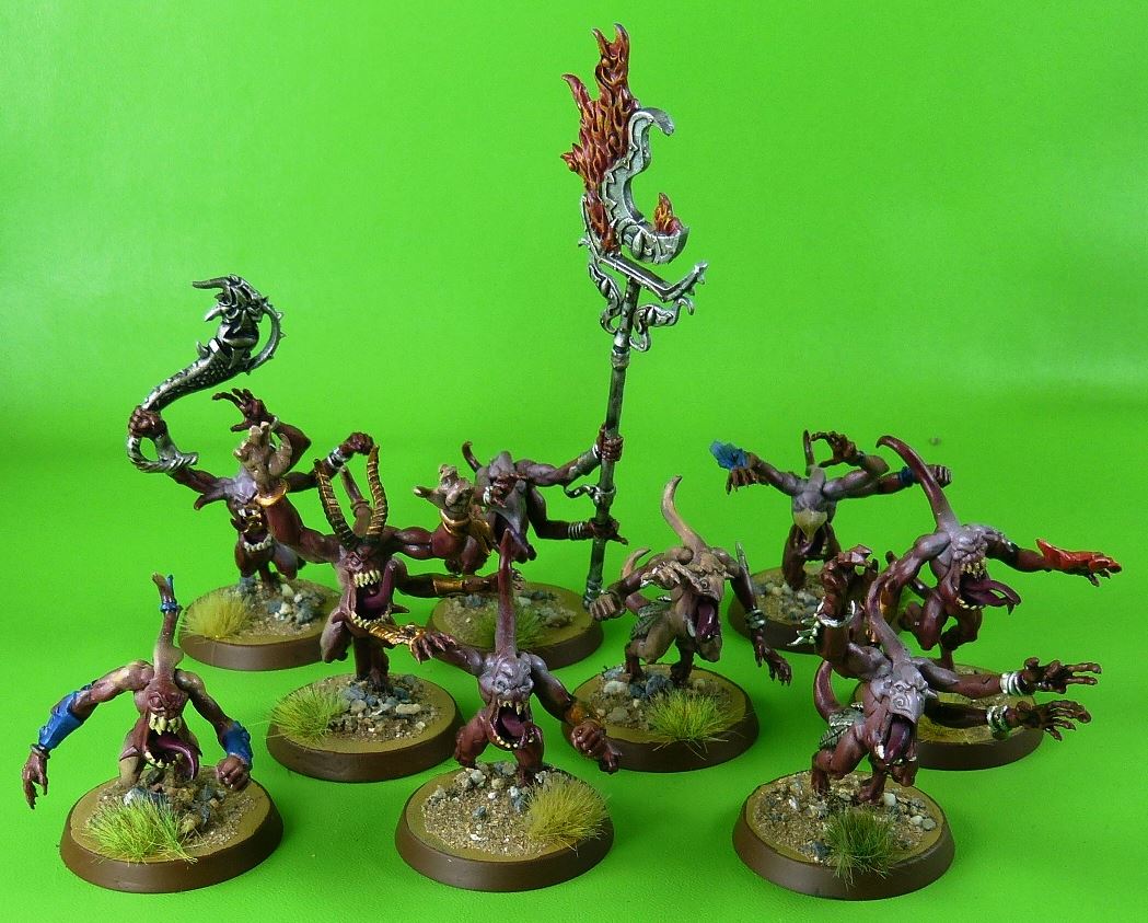 Pink Horrors - Disciples Of Tzeentch - Warhammer AoS 40k #OD