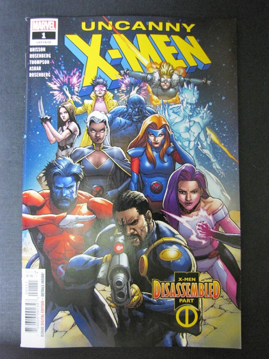 Uncanny X-Men #1 - January 2019 Marvel Comics # 1C98