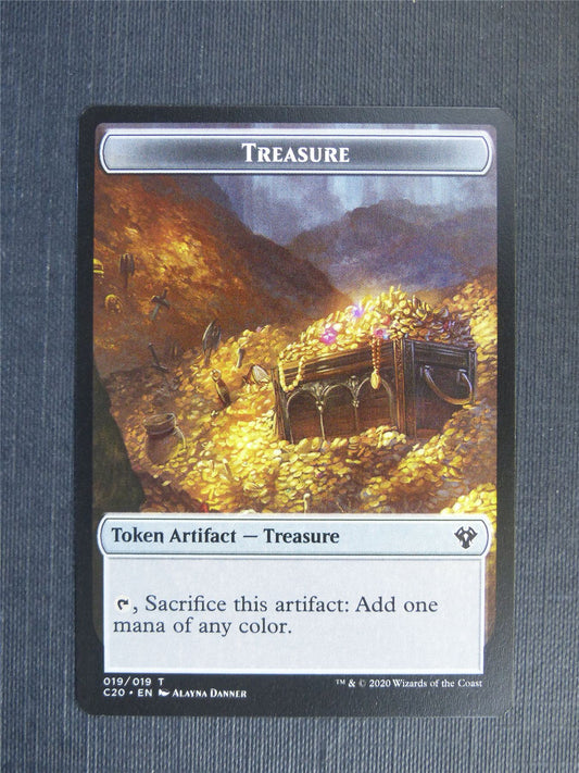 Treasure / Saproling Token - C20 - Mtg Card