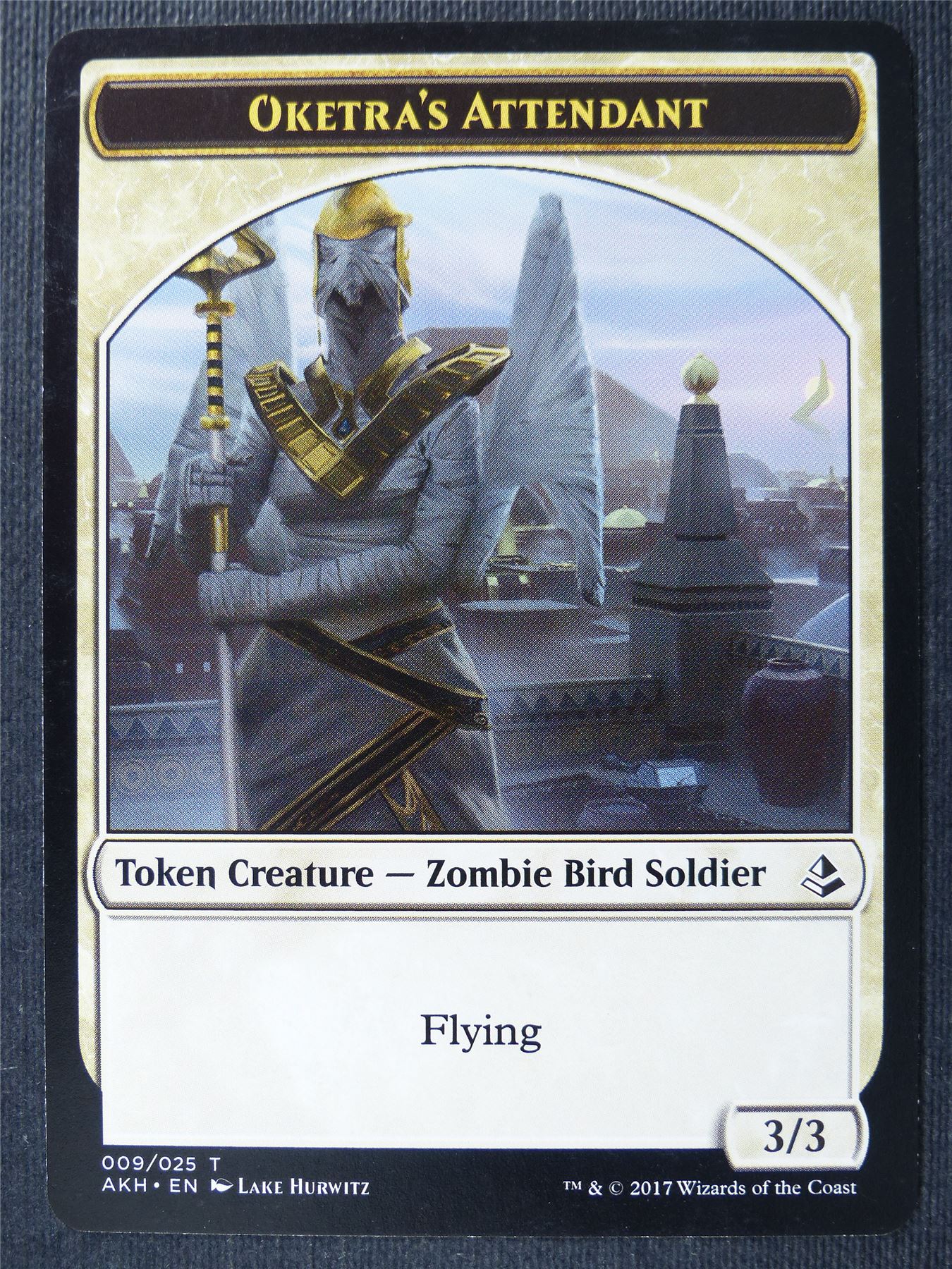 Oketra's Attendant Token - Mtg Card #1X9