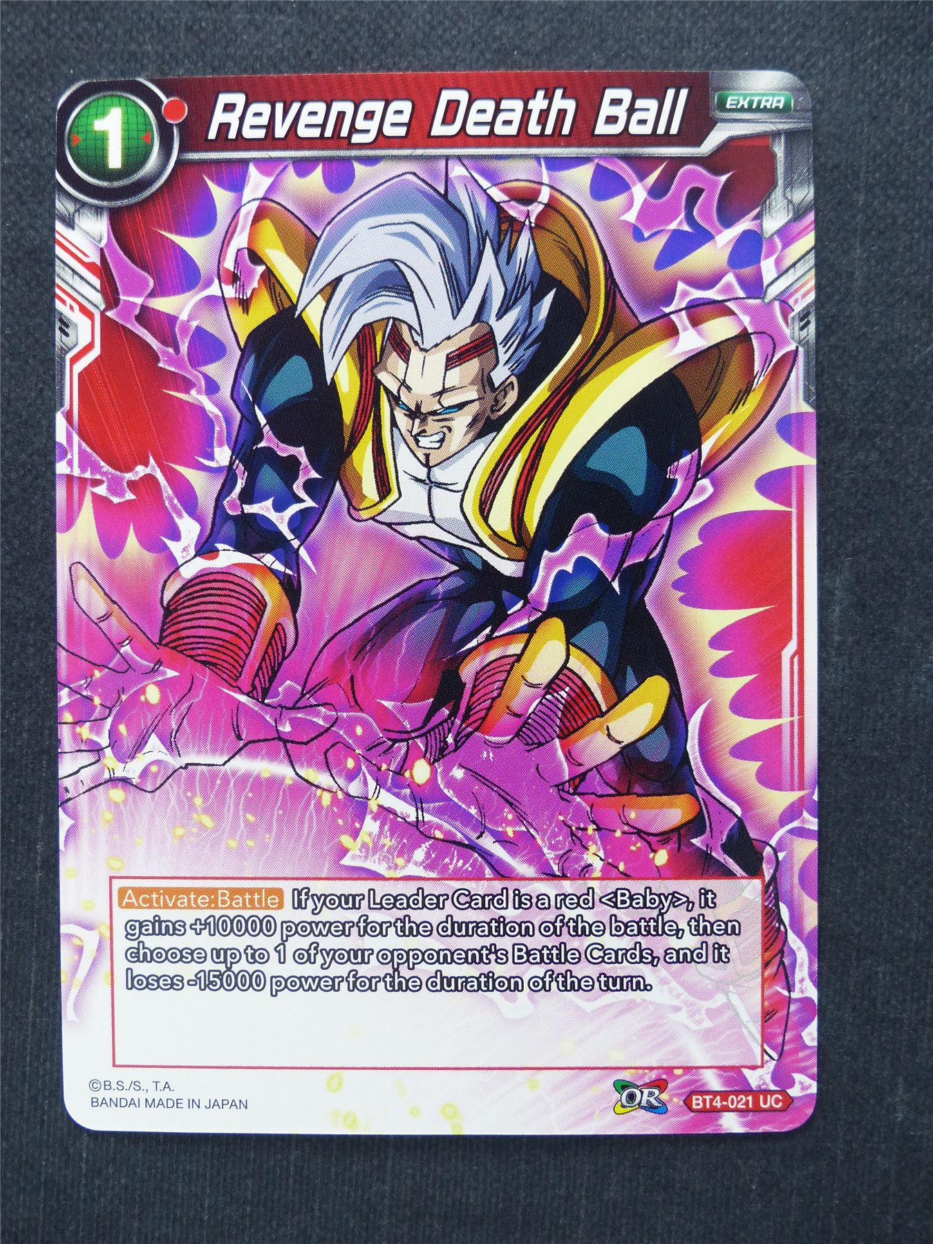 Revenge Death Ball - Dragon Ball Super Cards #HA