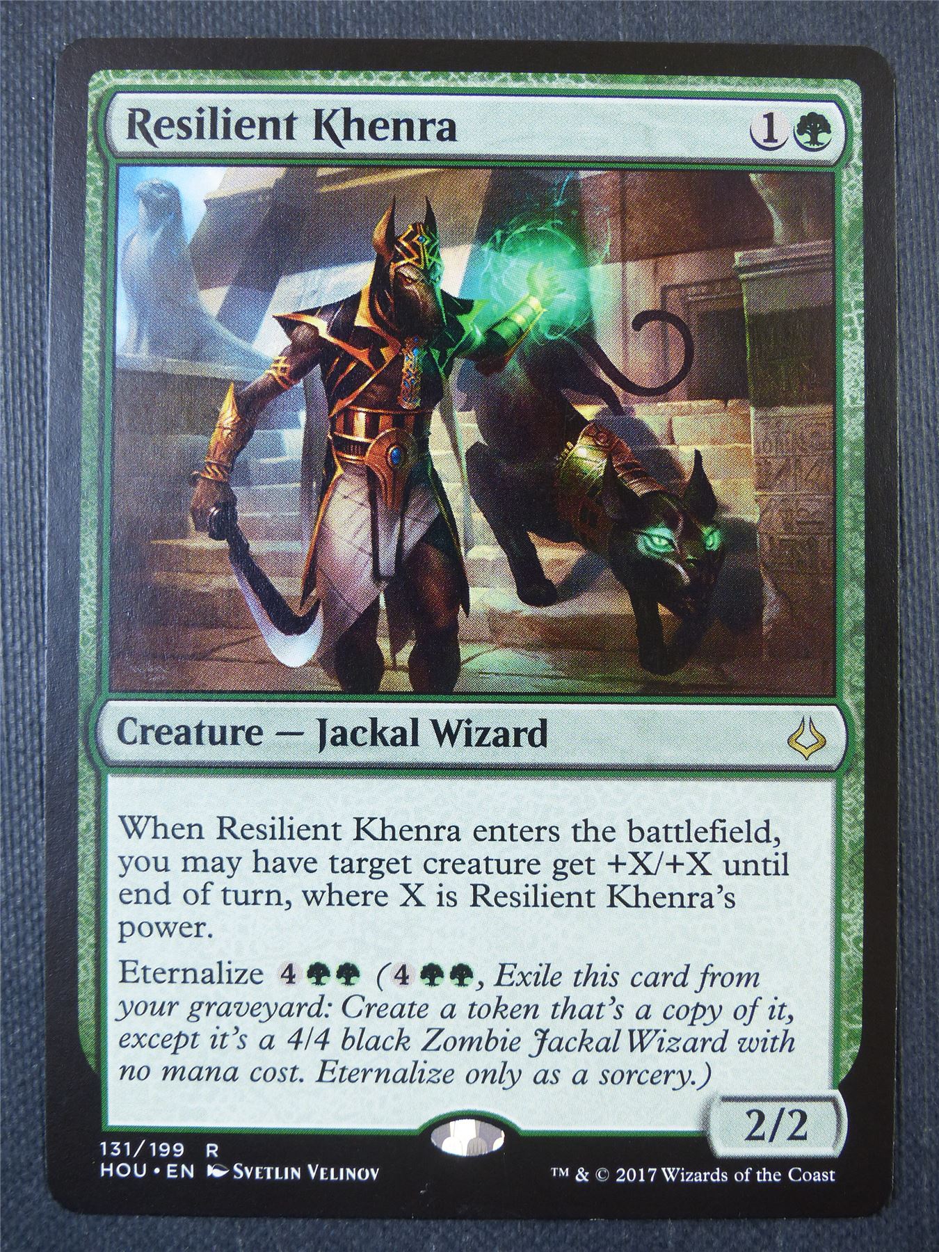 Resilient Khenra - Mtg Card #96Y