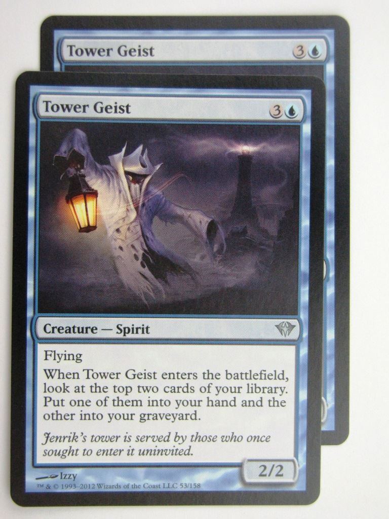 MTG Magic Cards: TOWER GEIST x2 # 27D48