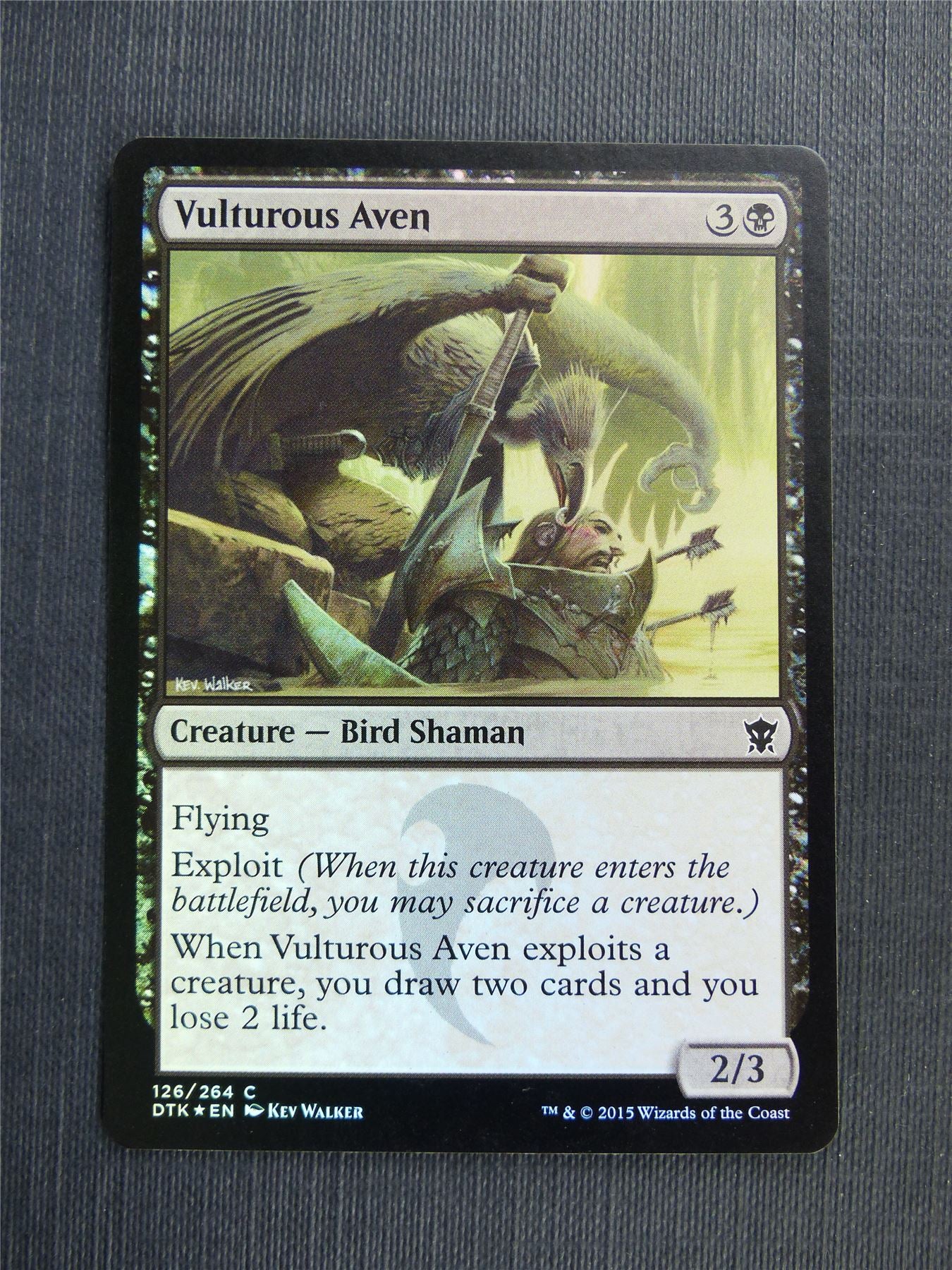 Vulturous Aven Foil - Mtg Magic Cards #5CB