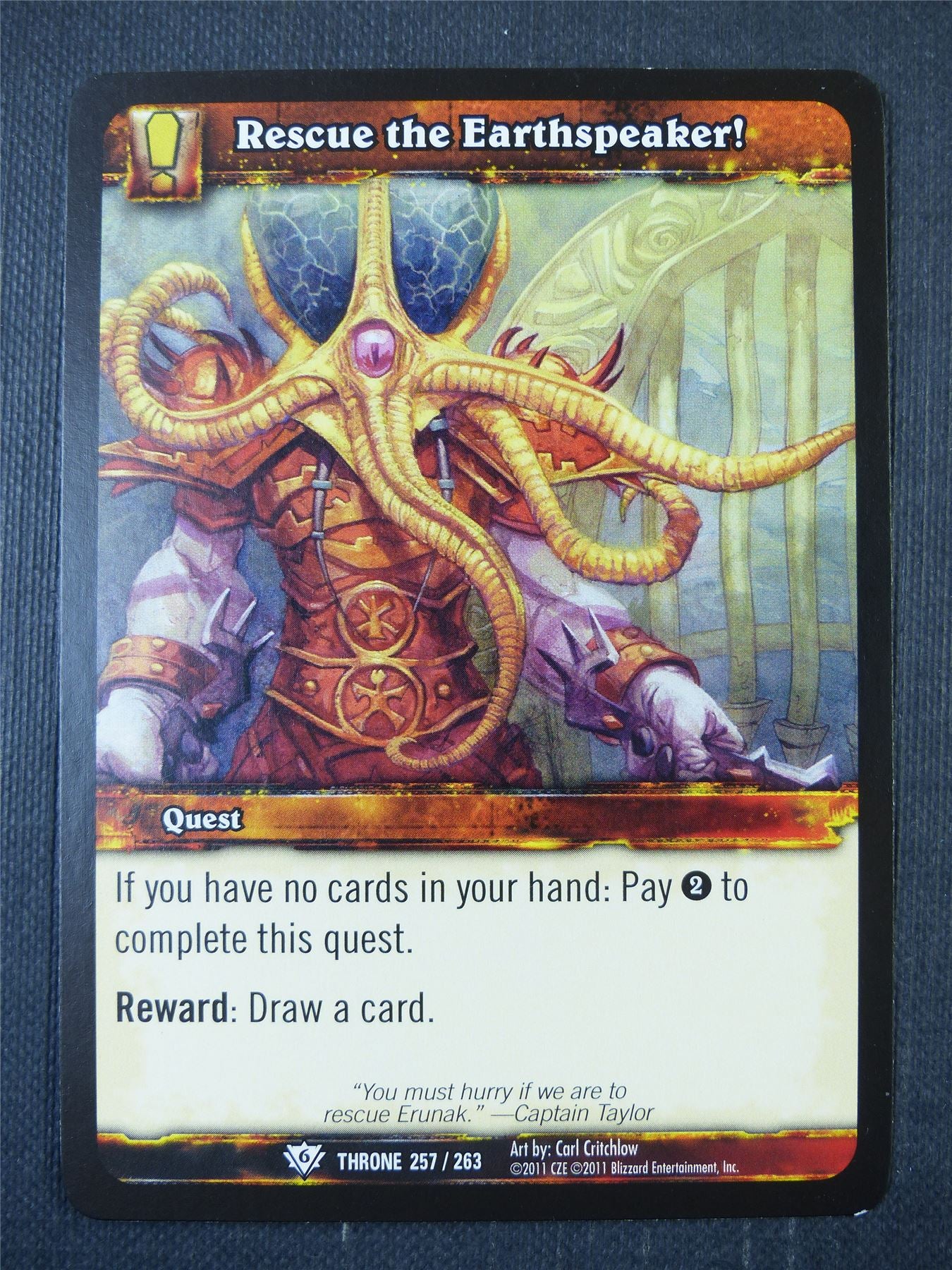 Rescue the Earthspeaker! 257/263 - WoW Card #1B5