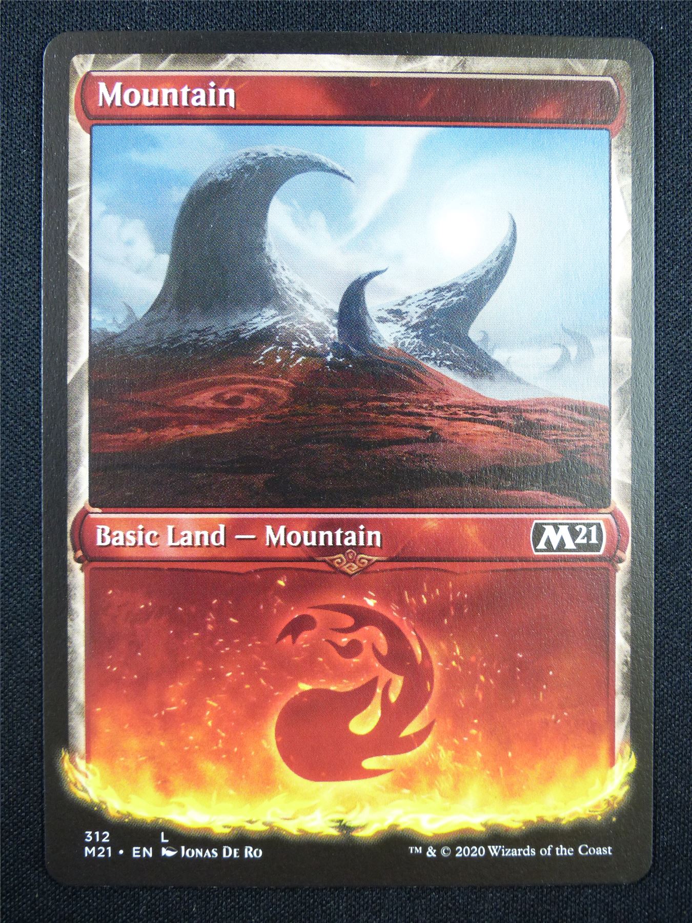 Mountain 312 Showcase - Mtg Card #1FN