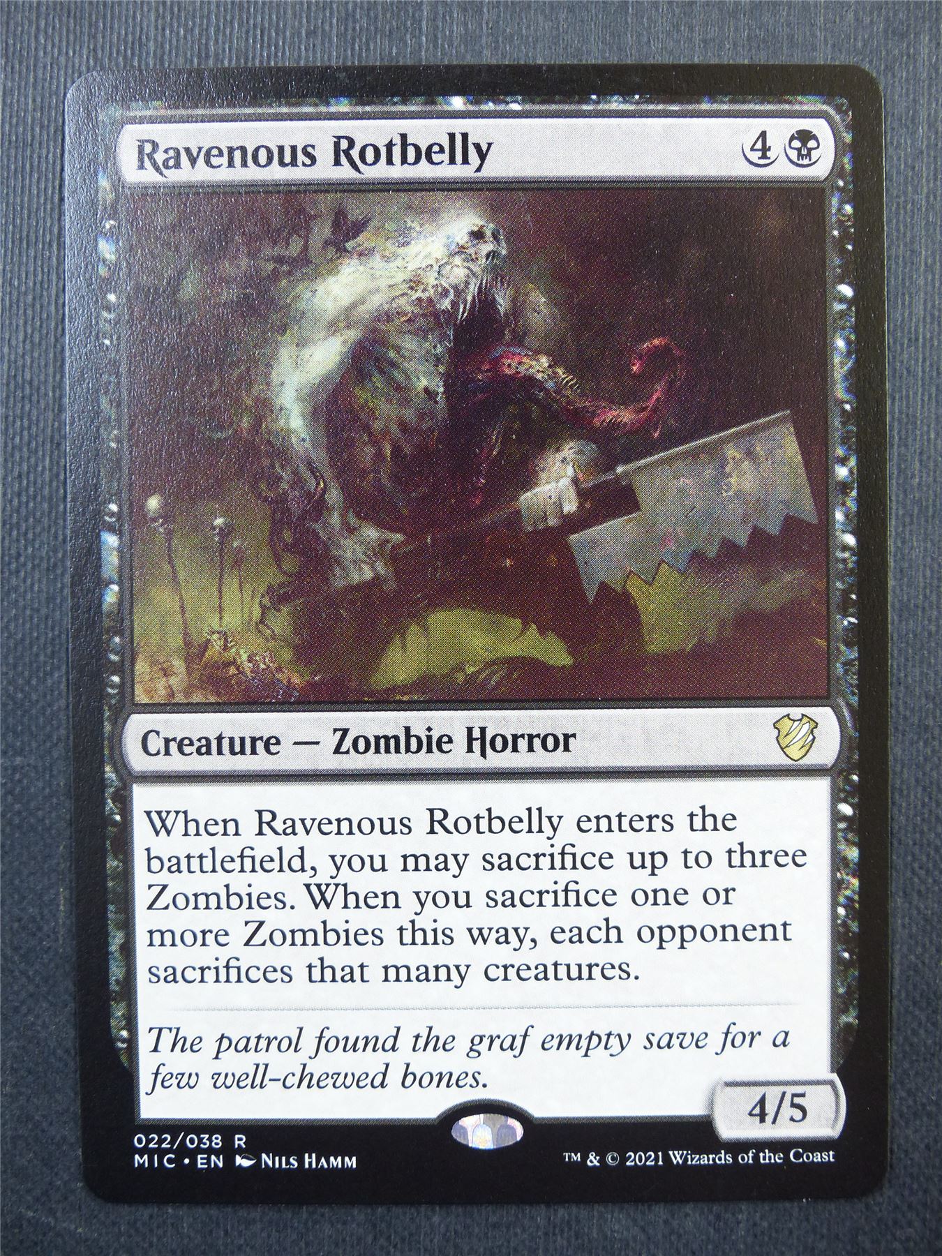 Ravenous Rotbelly - Mtg Card #3UI