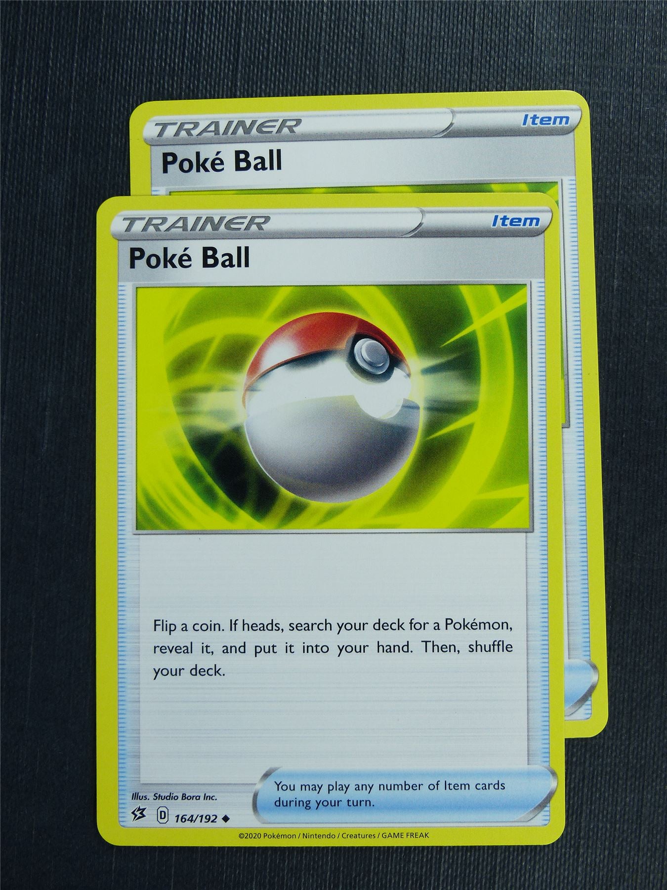 Poke Ball 164/192 x2 - RCL - Pokemon Card #3K3