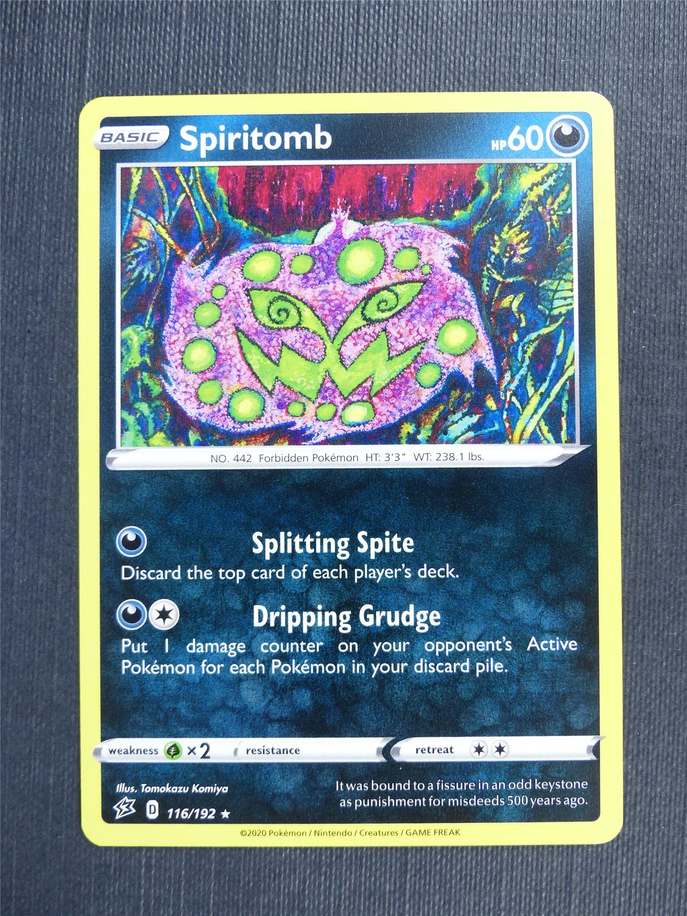 Spiritomb 116/192 - RCL - Pokemon Card #3H7