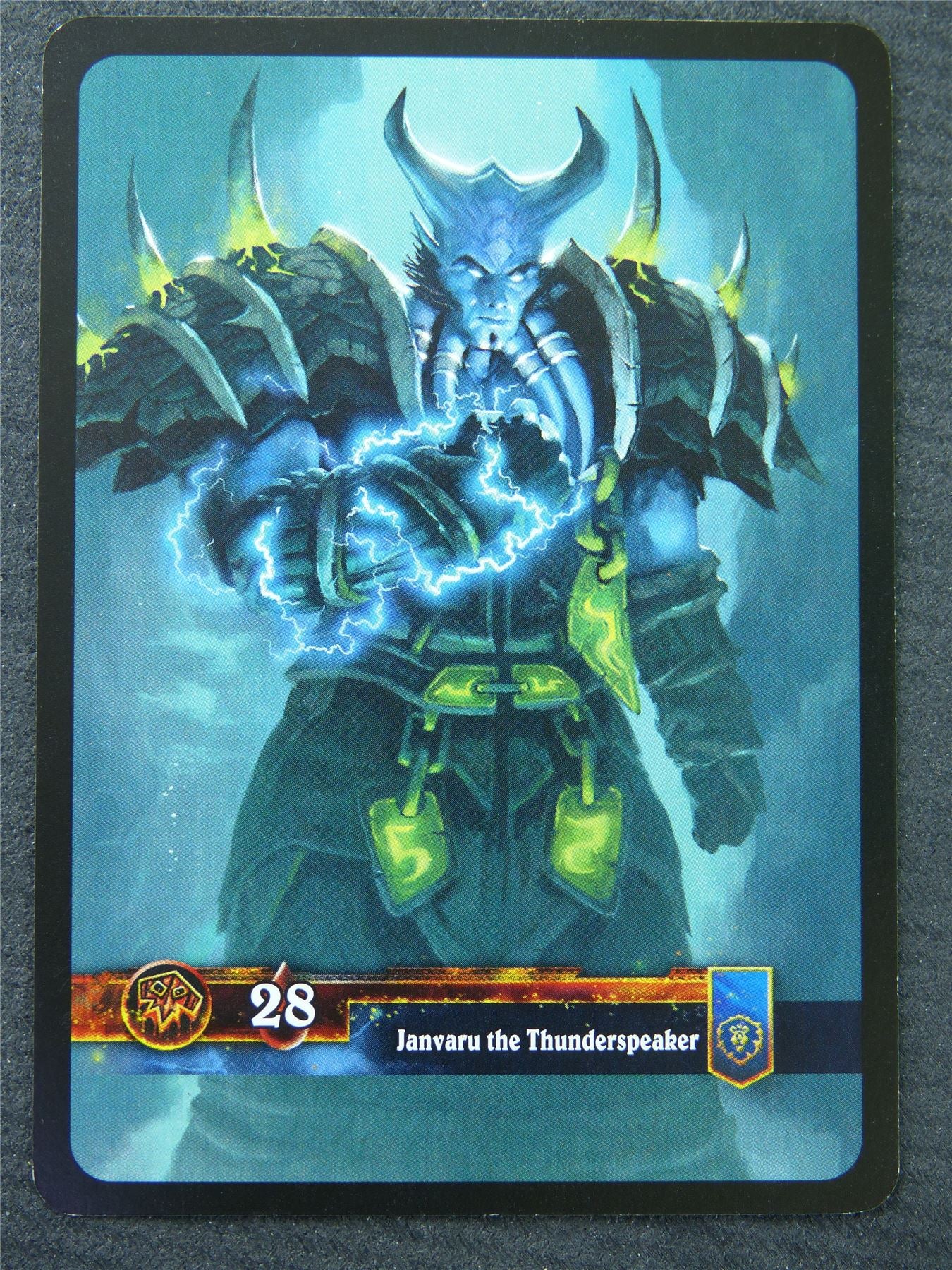 Janvaru The Thunderspeaker - Uncommon - World Of Warcraft #1IP