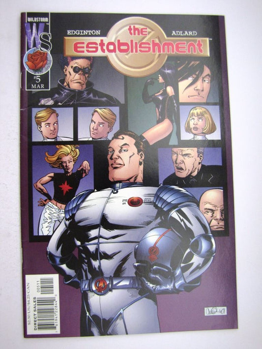 Wildstorm Comics: THE ESTABLISHMENT #5 MARCH 2002 # 33E52