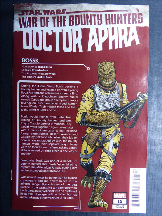 STAR Wars: Doctor Aphra #15 var - Dec 2021 - Marvel Comics #P3