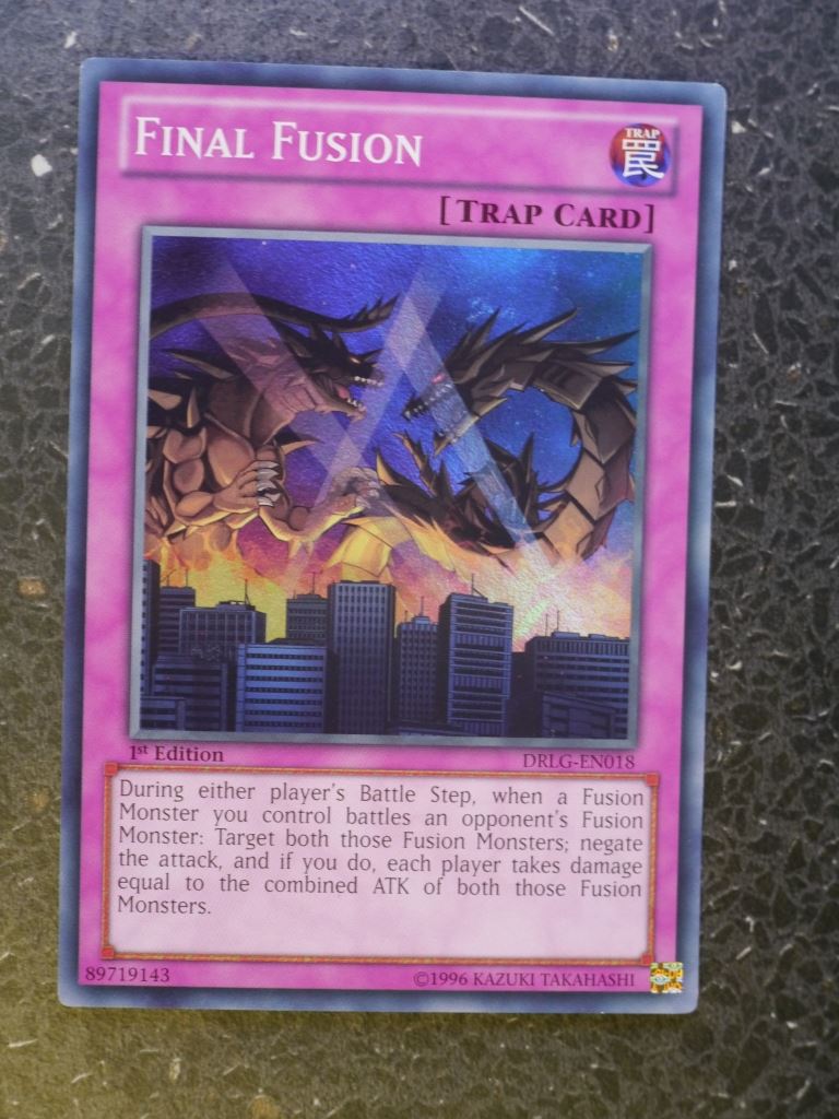 Yugioh Cards: FINAL FUSION DRLG SUPPER RARE # 3H53