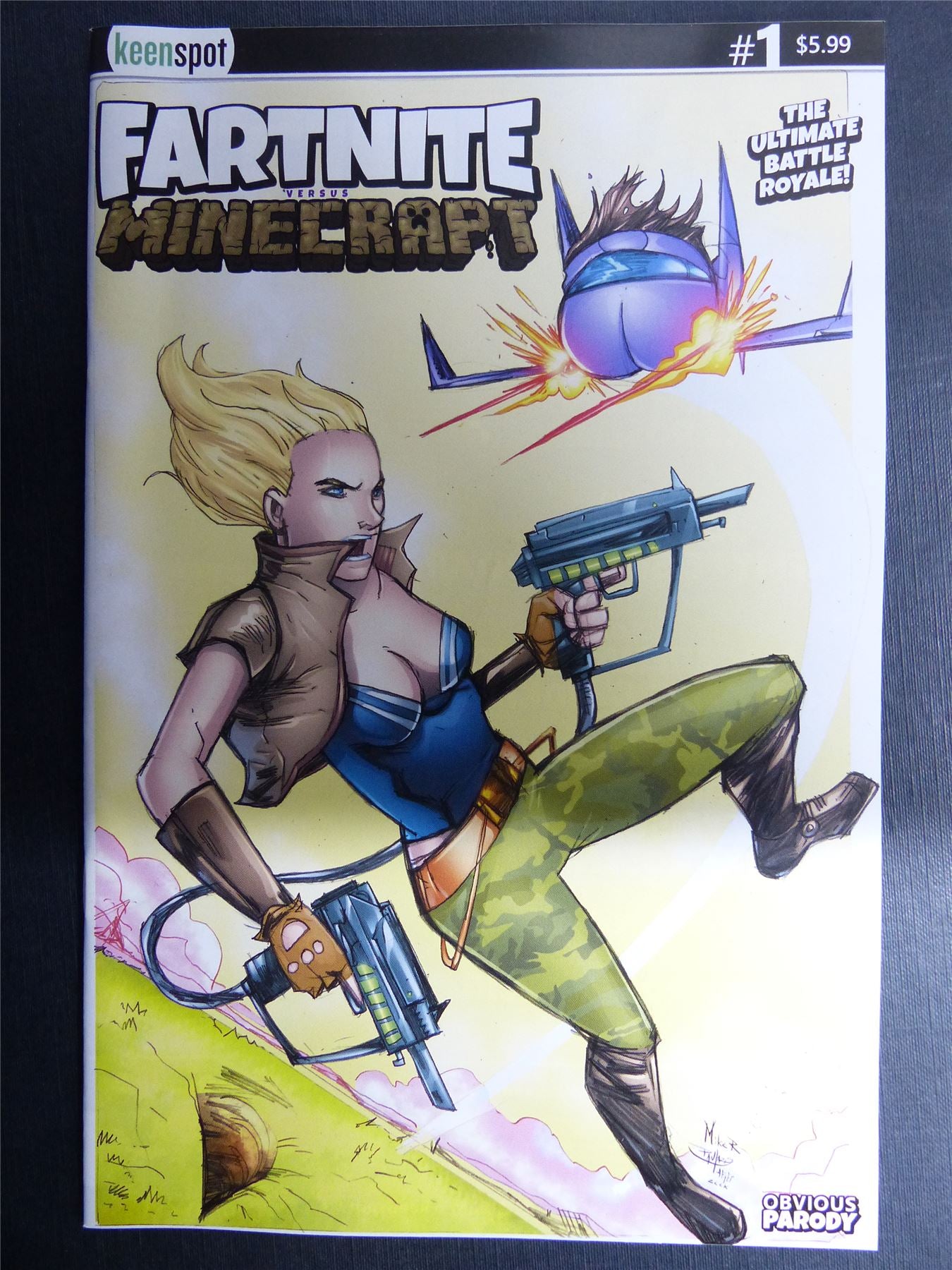 FARTNITE versus Minecraft #1 - Aug 2021 - Keenspot Comics #1L3