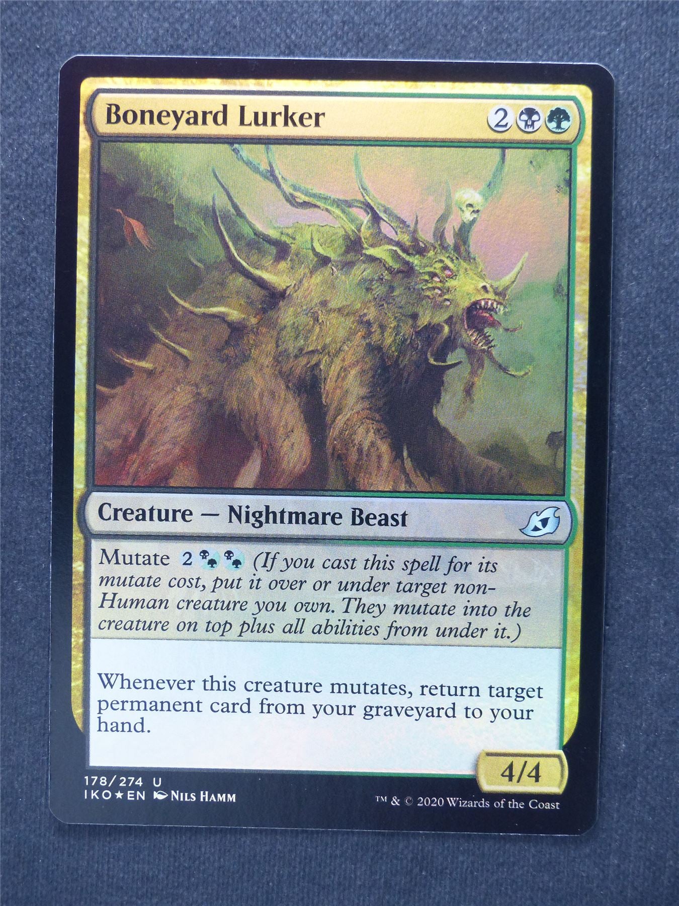 Boneyard Lurker Foil - Mtg Magic Cards #SZ