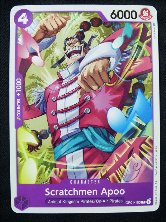 Scratchmen Apoo OP01-103 C - One Piece Card #2Y0