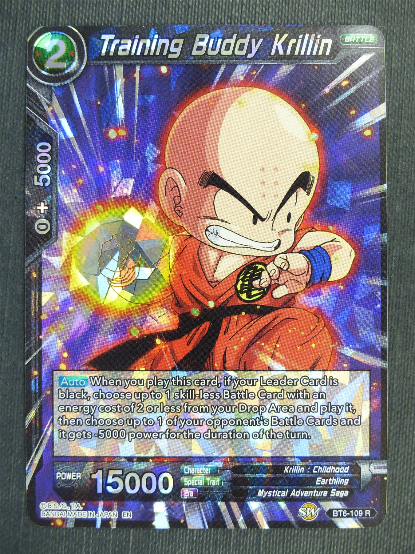 Training Buddy Krillin R - Dragon Ball Super Cards #48A