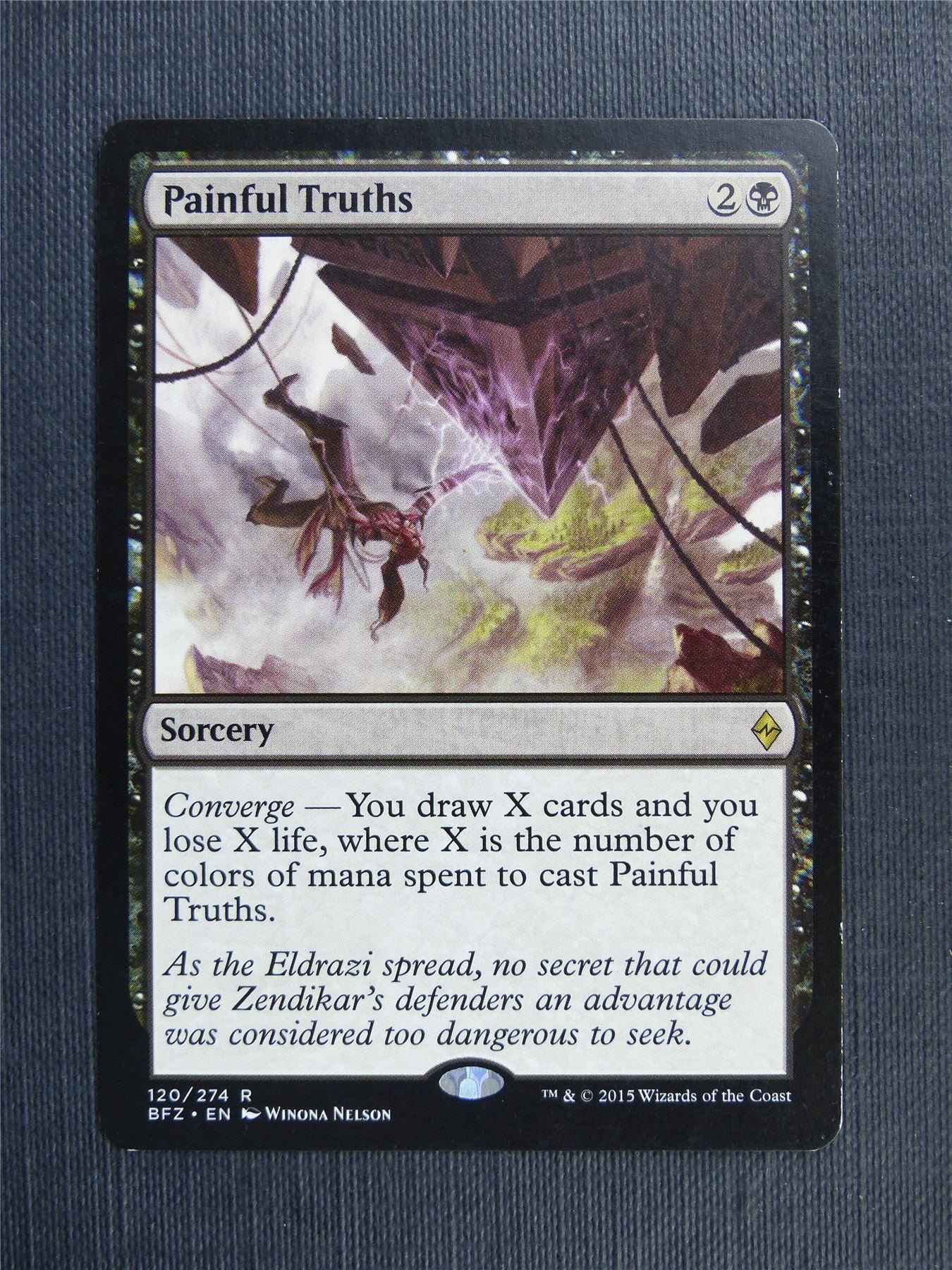 Painful Truths - Mtg Magic Cards #3DZ