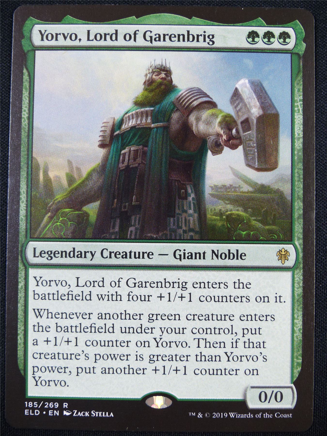Yorvo Lord of Garenbrig - ELD - Mtg Card #OL