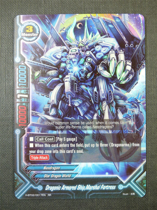 Dragonic Armored Ship Marshal Fortress RR - Buddyfight Card #5C