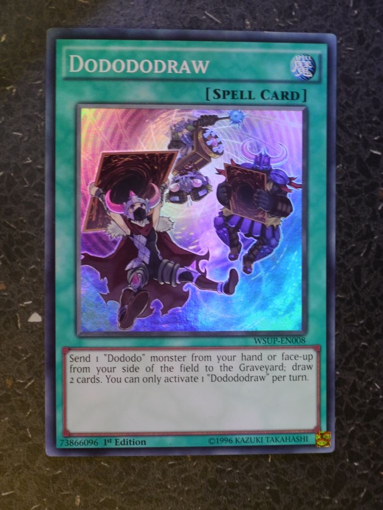 yugioh dododo cards Yugioh Cards: DODODODRAW WSUP SUPER RARE # 3C69 – Archeron