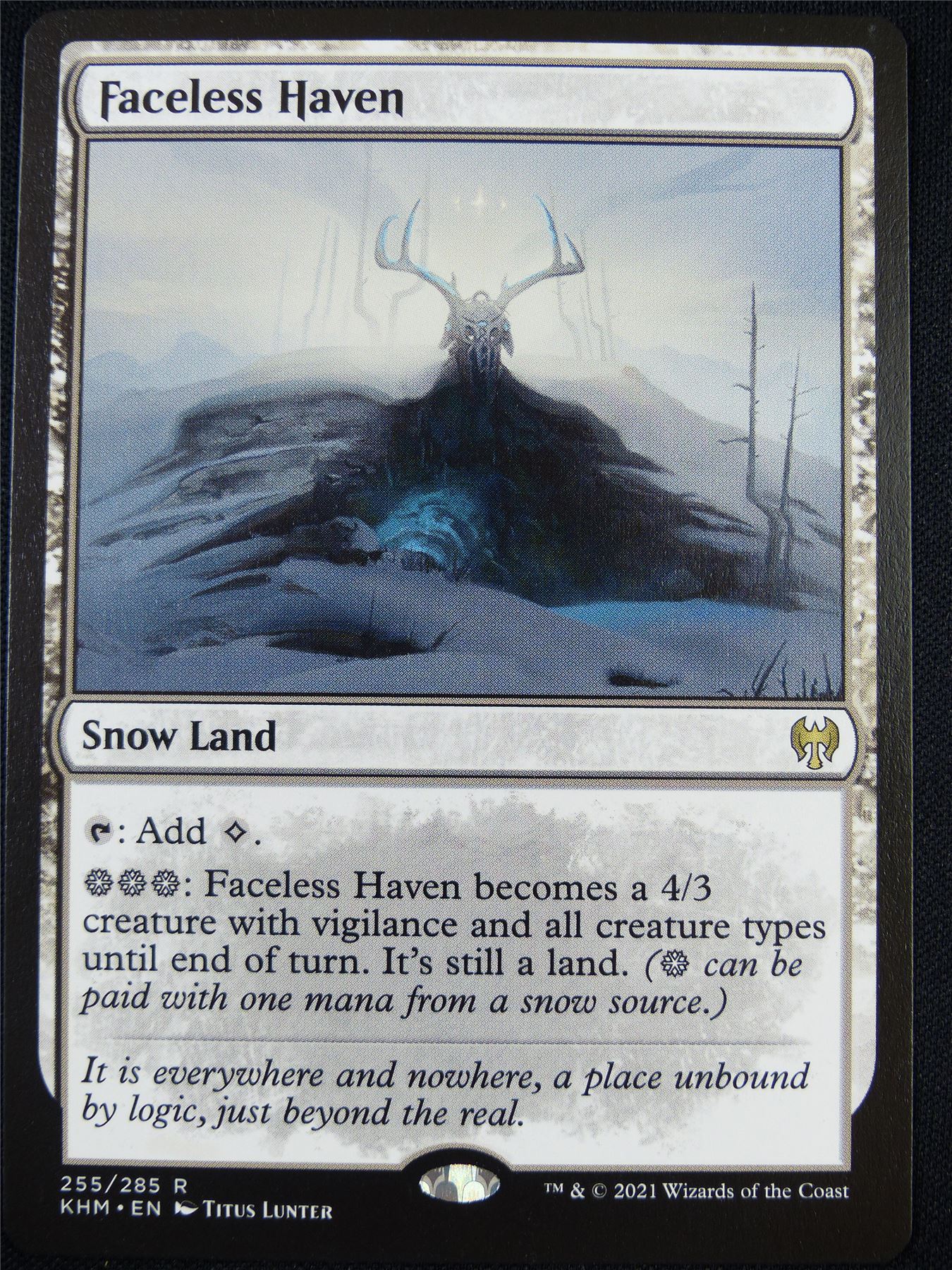 Faceless Haven - KHM - Mtg Card #FO