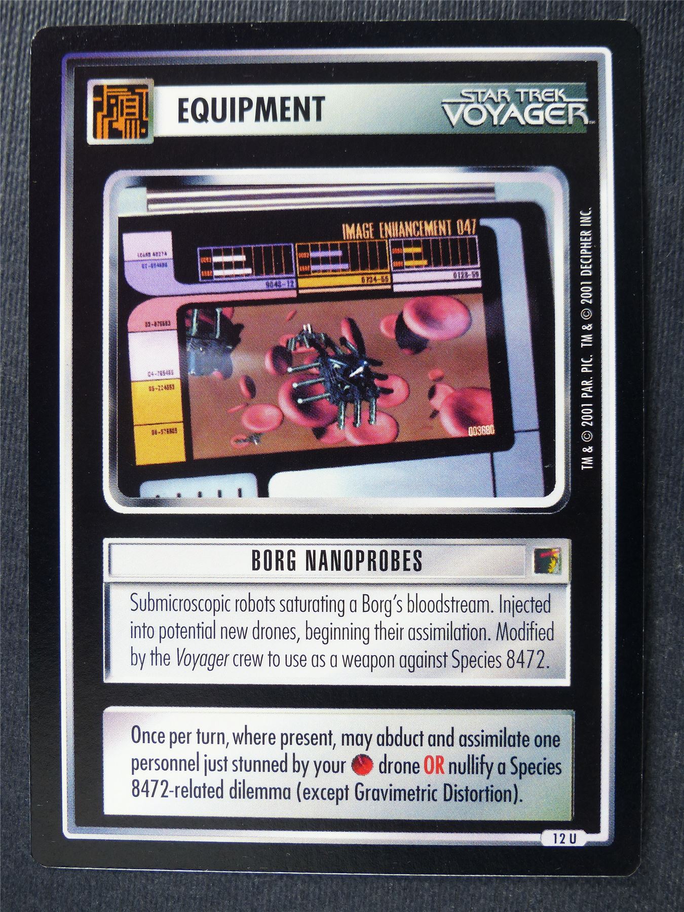 Borg Nanprobes - Voyager - Star Trek Card #4XP