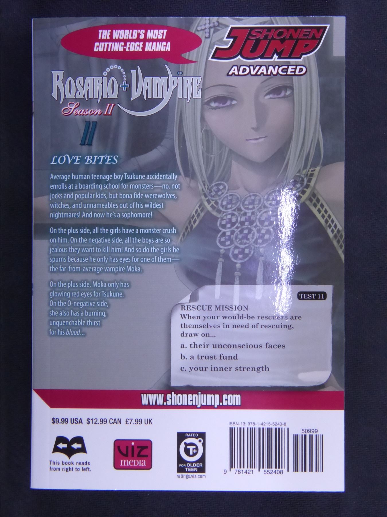 Rosario And Vampire - Season 2 - Volume 11 - Manga #2Q