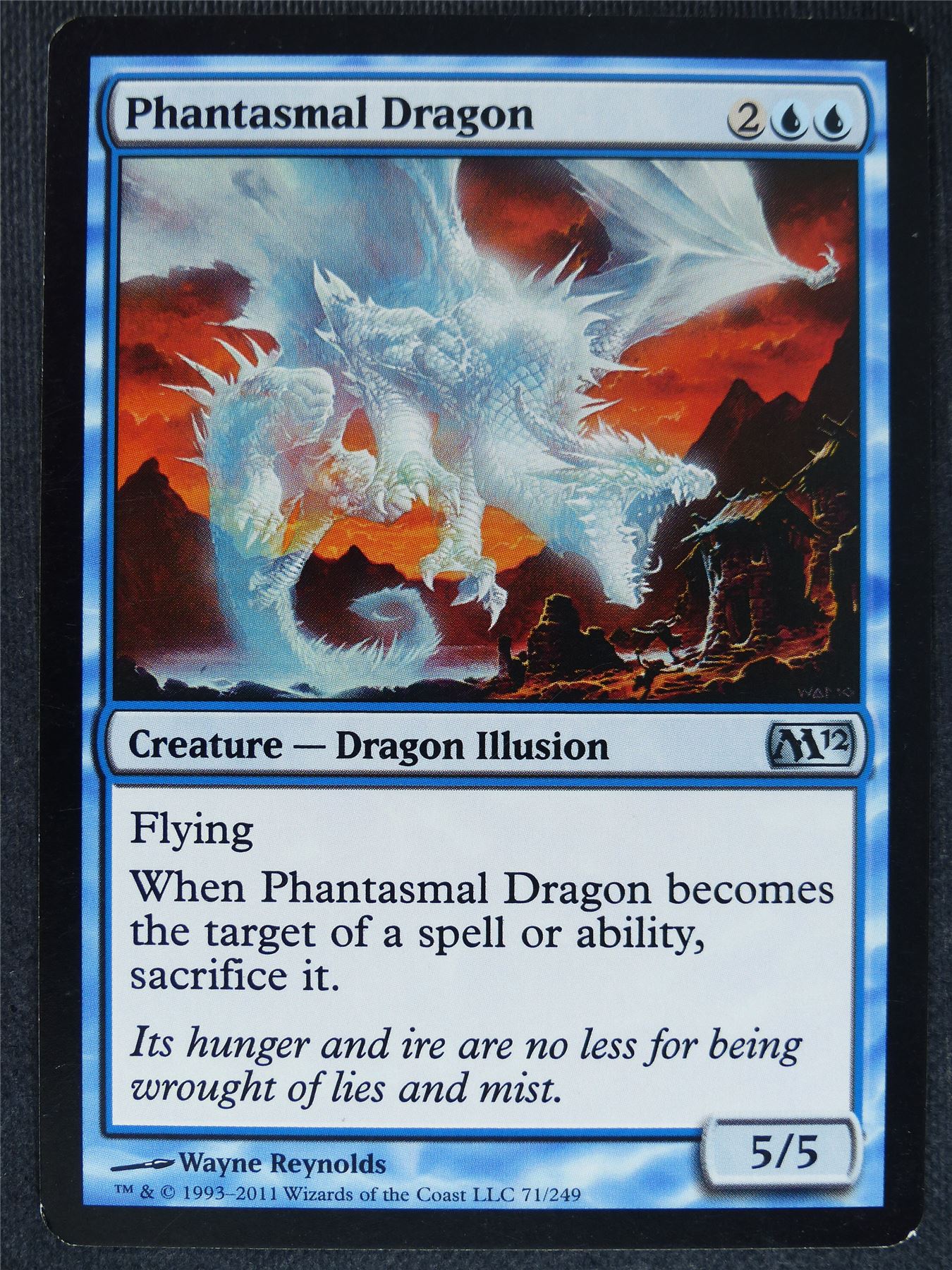 Phantasmal Dragon - Mtg Magic Cards #FY