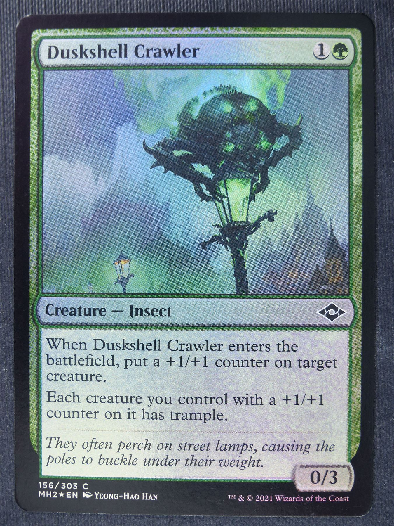 Duskshell Crawler Foil - Mtg Magic Cards #1UU