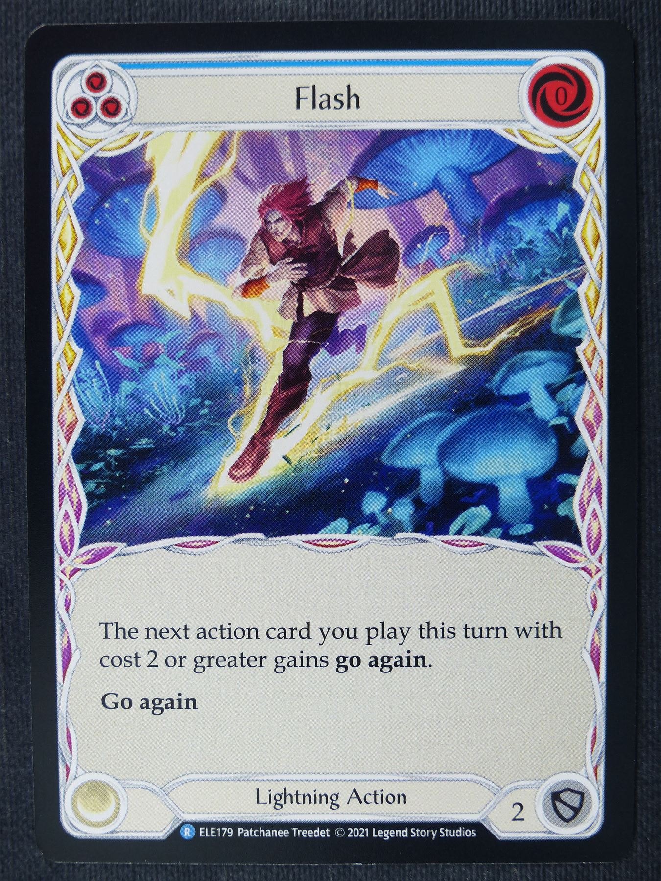 Flash R Blue - 1st Ed Tales of Aria - Flesh and Blood