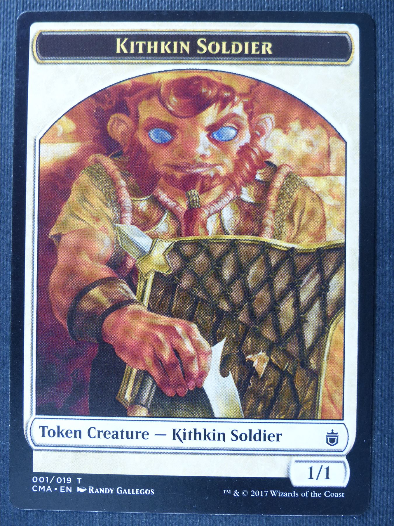 Kithkin Soldier Token - Mtg Card #1WW