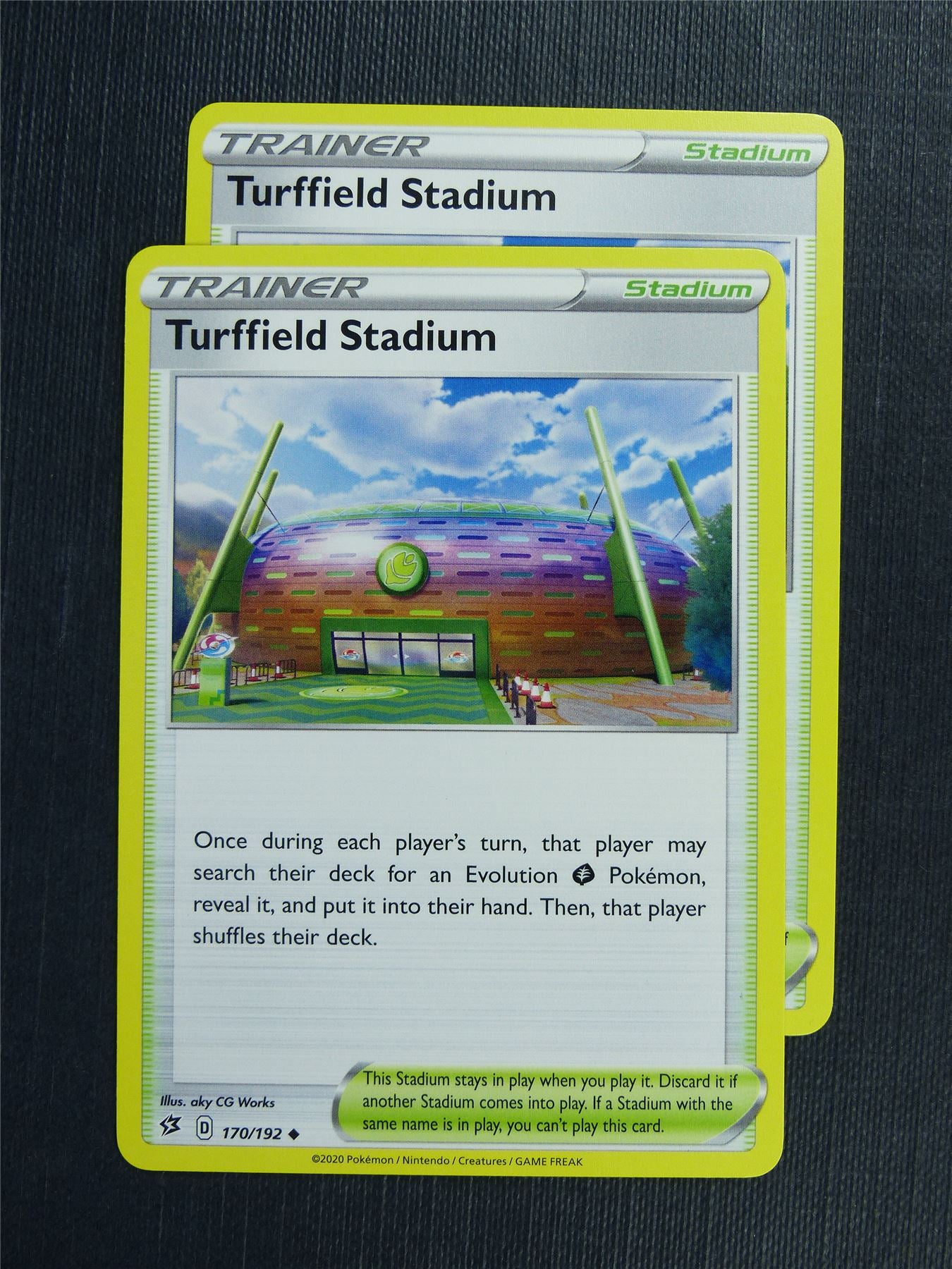 Turffield Stadium 170/192 x2 - RCL - Pokemon Card #3KA