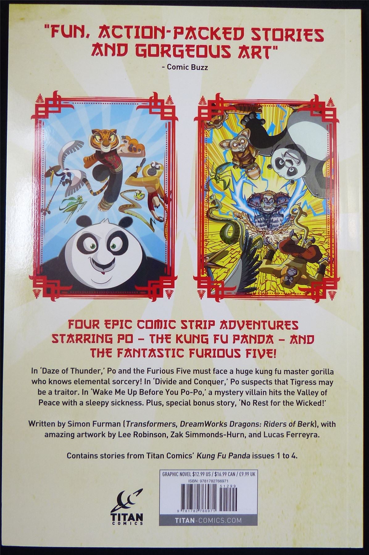 KUNG Fu Panda: Ready Set Po! - Titan Graphic Softback #10B