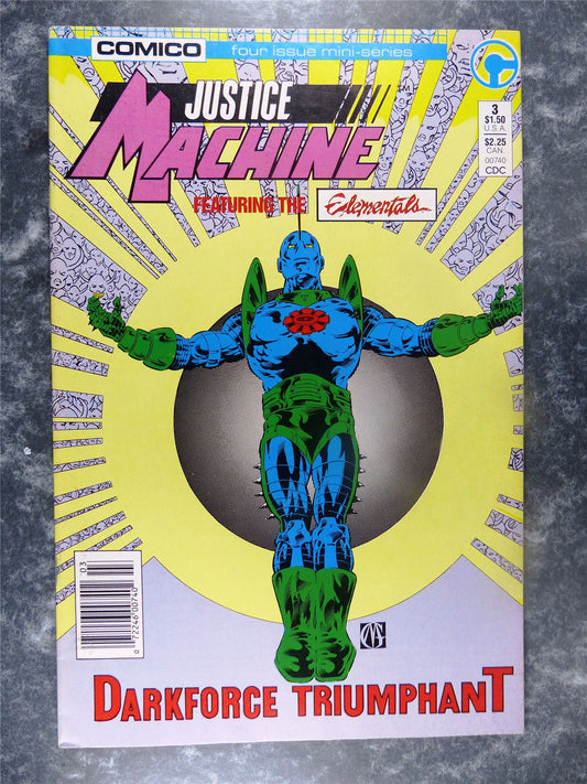 JUSTICE Machine #3 - Comico - Comic #O0