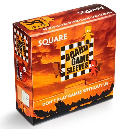 Square Board Game Sleeves - 50 Pc #2R