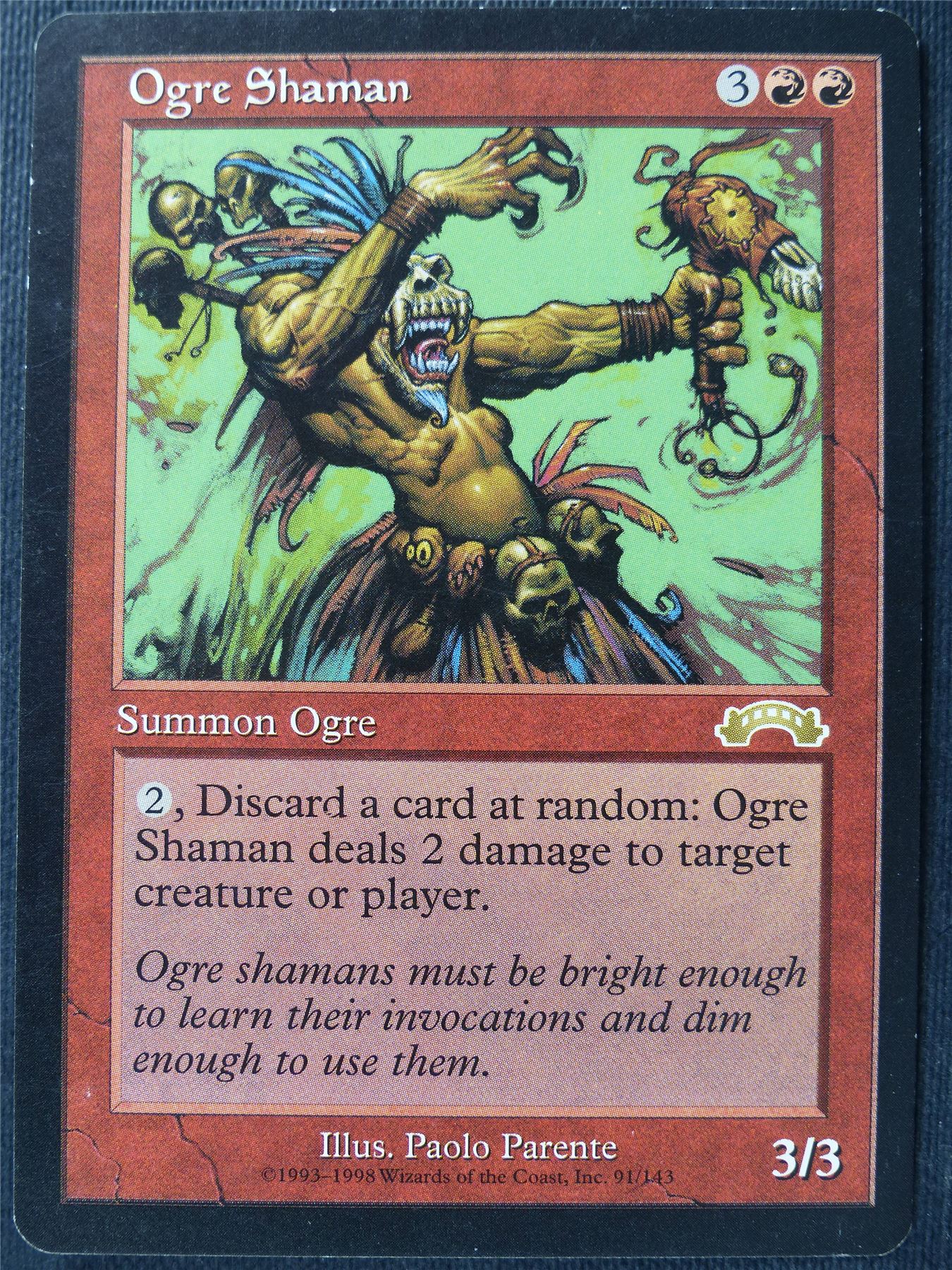 Ogre Shaman - Mtg Card #237