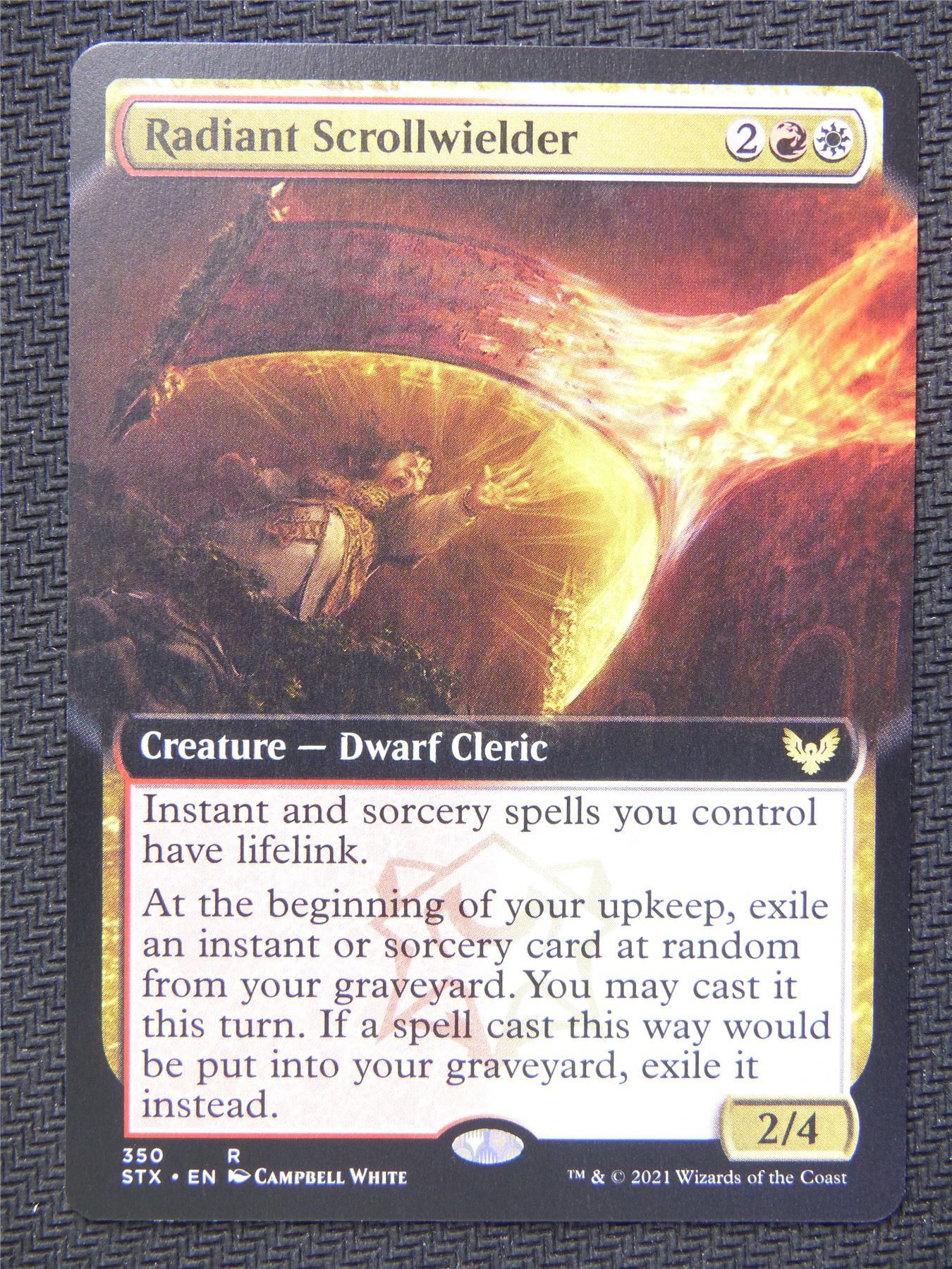 Radiant Scrollwielder Extended Art - Mtg Card #4IA
