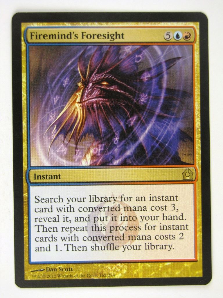 MTG Magic Cards: FIREMIND'S FORESIGHT played # 17D7