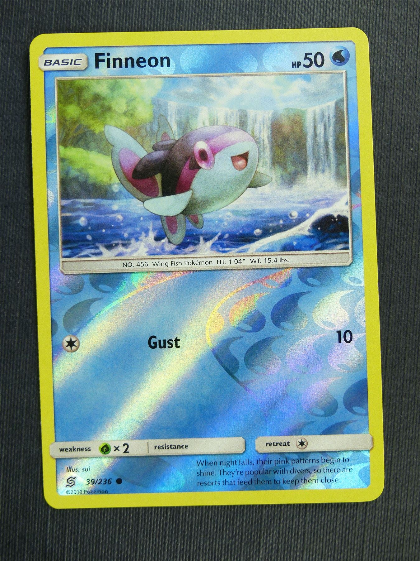 finneon pokemon card Finneon 39/236 Reverse Holo