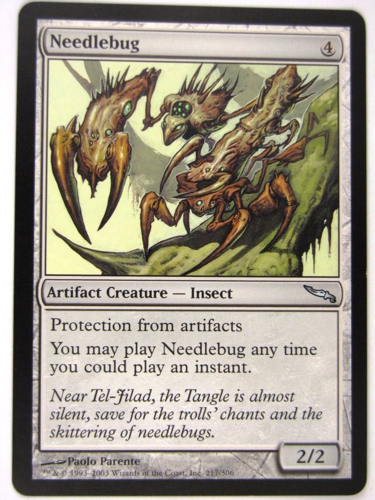 MTG Magic: the Gathering Cards: NEEDLEBUG: MRD