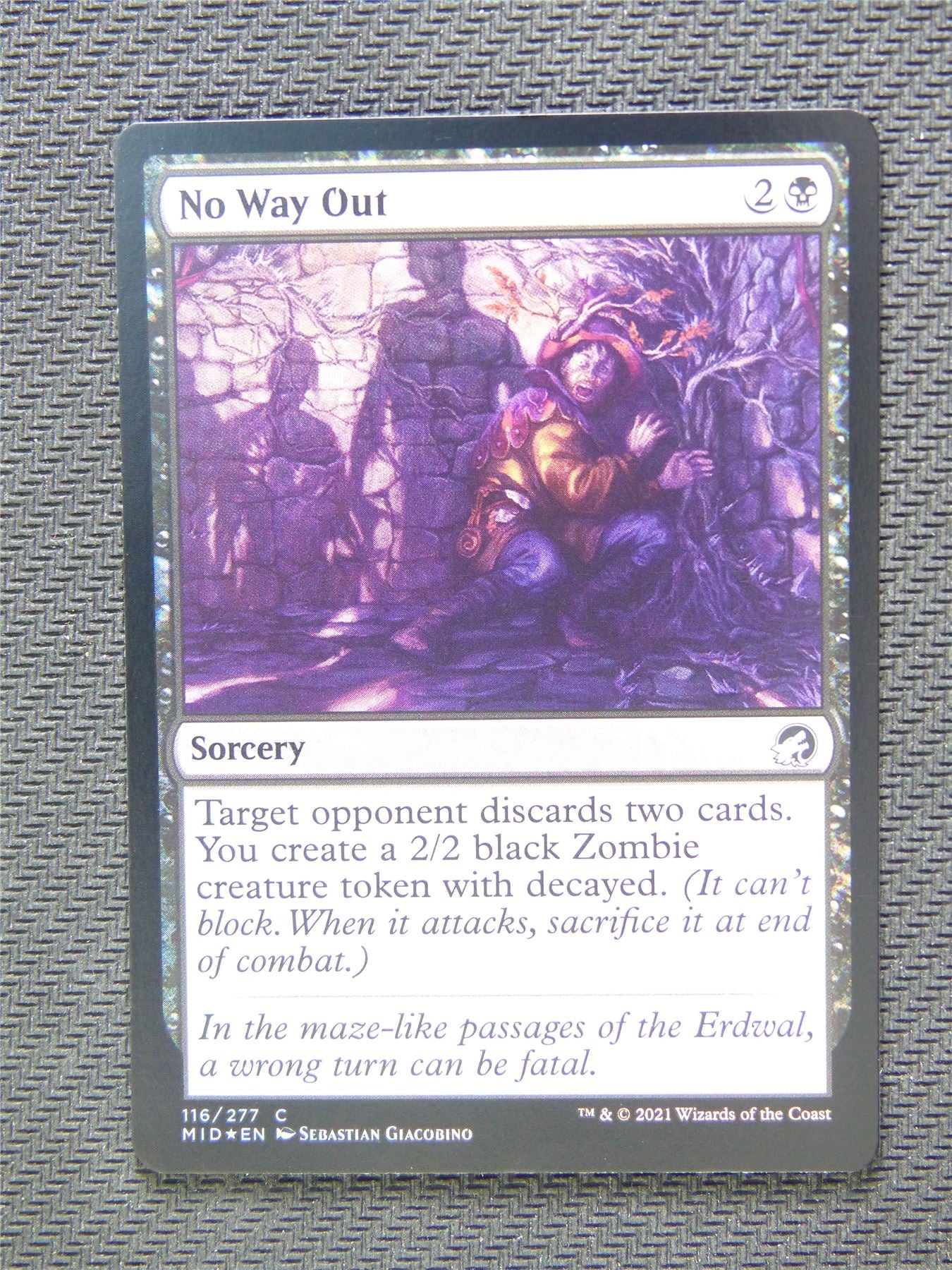 No Way Out Foil - Innistrad - Mtg Card #3PF