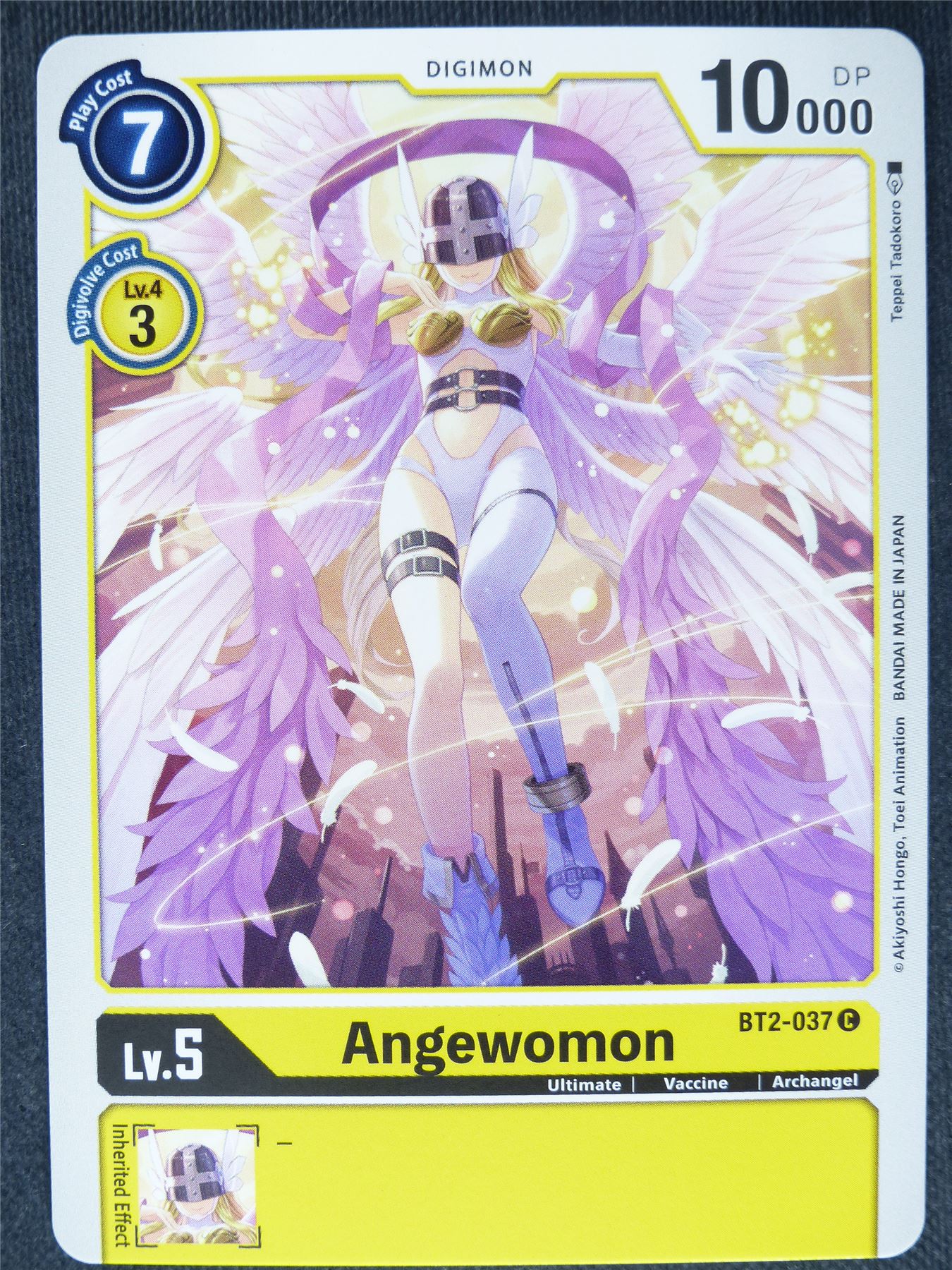 Angewomon BT2-037 C - Digimon Cards #1X