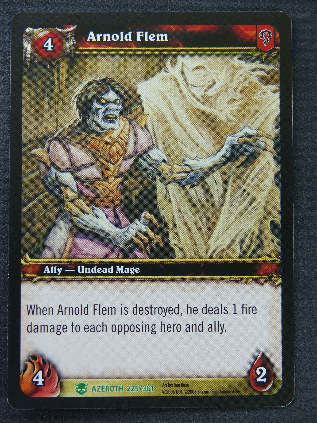 Arnold Flem - Uncommon - World Of Warcraft #1FU