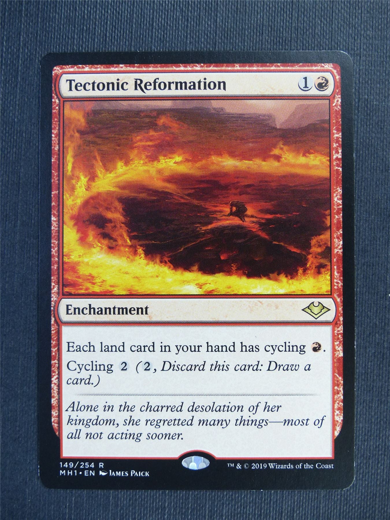 Tectonic Reformation - Mtg Magic Cards #3S9