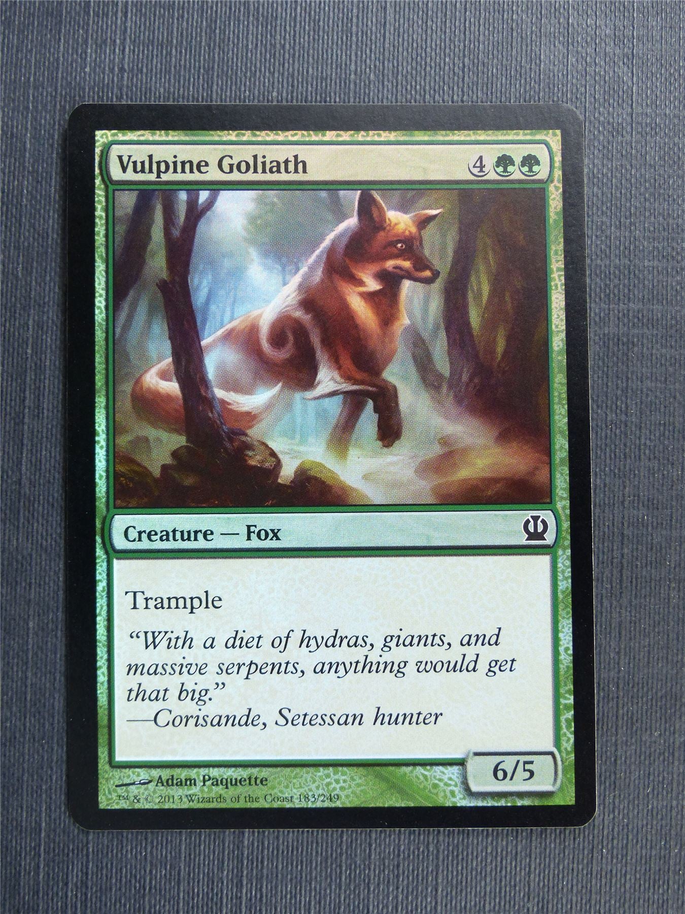 Vulpine Goliath Foil - Mtg Magic Cards #55X