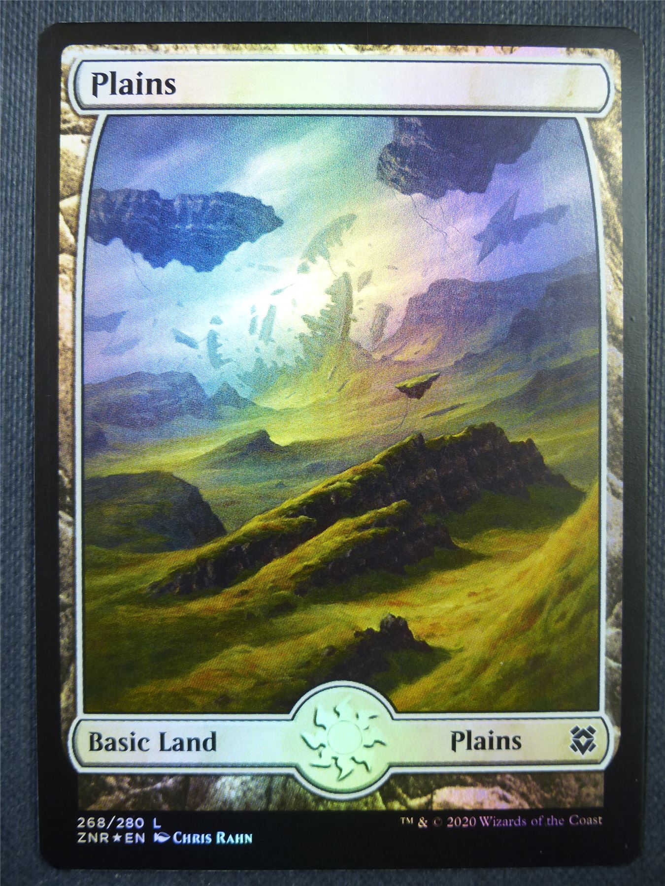 Plains 268/280 Full Art Foil - Mtg Card #68C