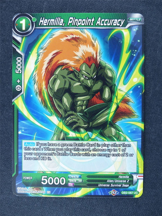 Hermilla Pinpoint Accuracy - Dragon Ball Super Cards #JU
