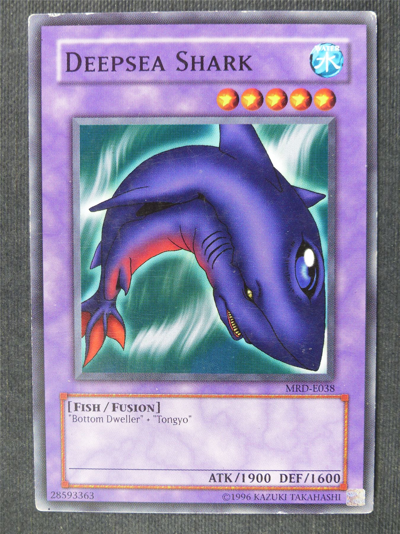 Deepsea Shark MRD played - 1st ed - Yugioh Cards #23X Archeron Deepsea Shark MRD played - 1st ed - Yugioh Cards #23X Archeron